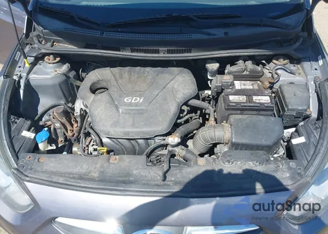 2013 Hyundai Accent Gls from USA, damaged, VIN KMHCT4AE7DU586454